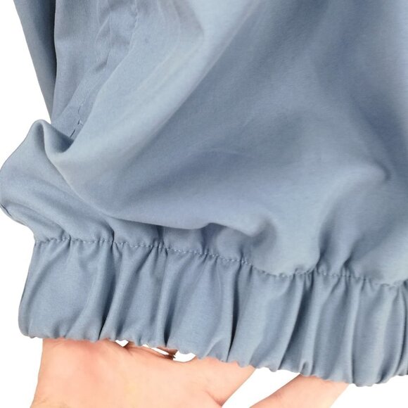 FootJoy Pullover Blue Windbreaker Jacket Size L Saint Croix National Golf Pocket - Picture 5 of 13